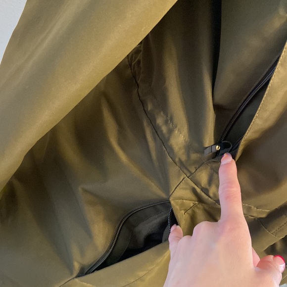 Columbia South Canyon coat faux Sherpa lining womens olive green jacket large - Picture 5 of 16